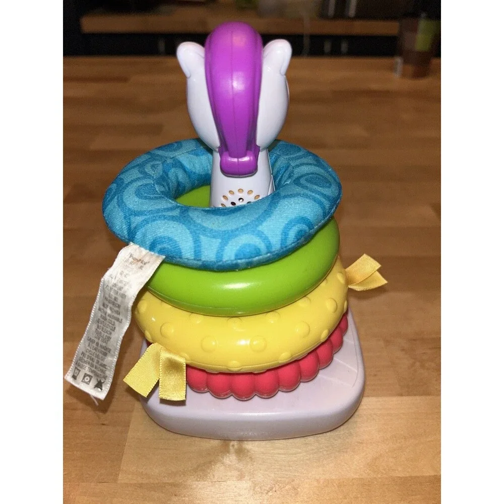 Fisher-Price Unicorn Rock-A-Stack Baby Toy